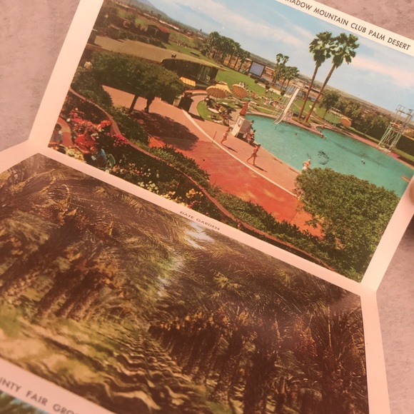 Vintage Coachella Valley CA Travel Postcard Book - Picture 7 of 8